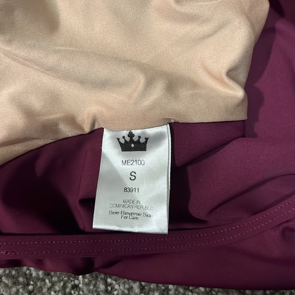 Plum Mariia Crown Tank Leotard - Picture 4 of 4